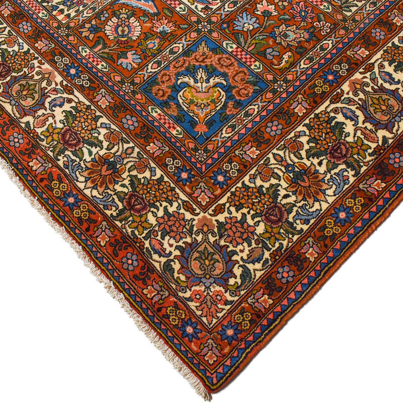 Persisk teppe - Nomadisk - 306 x 209 cm - flerfarget