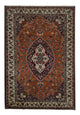 Persisk teppe - Nomadisk - 303 x 206 cm - mørk rød