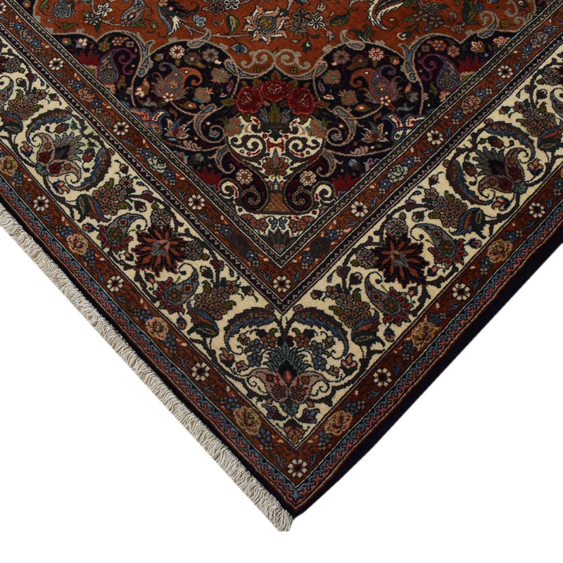 Persisk teppe - Nomadisk - 303 x 206 cm - mørk rød