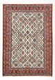 Persisk teppe - Nomadisk - 246 x 170 cm - krem