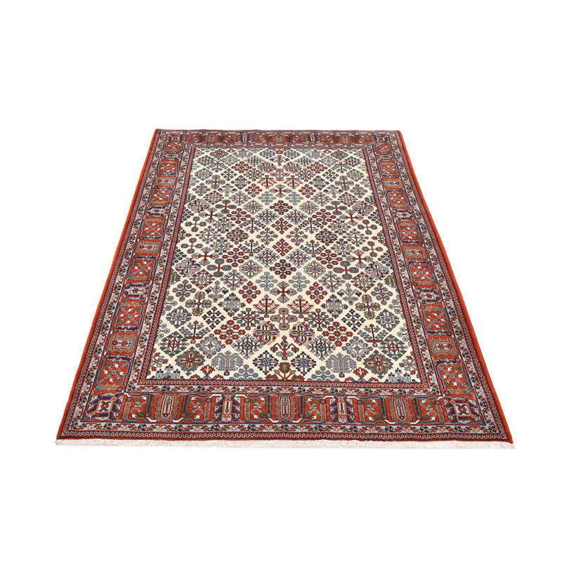 Persisk teppe - Nomadisk - 246 x 170 cm - krem