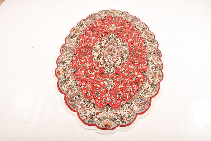 Tabriz - 50 Raj Teppe 205x130cm - Persisk teppe
