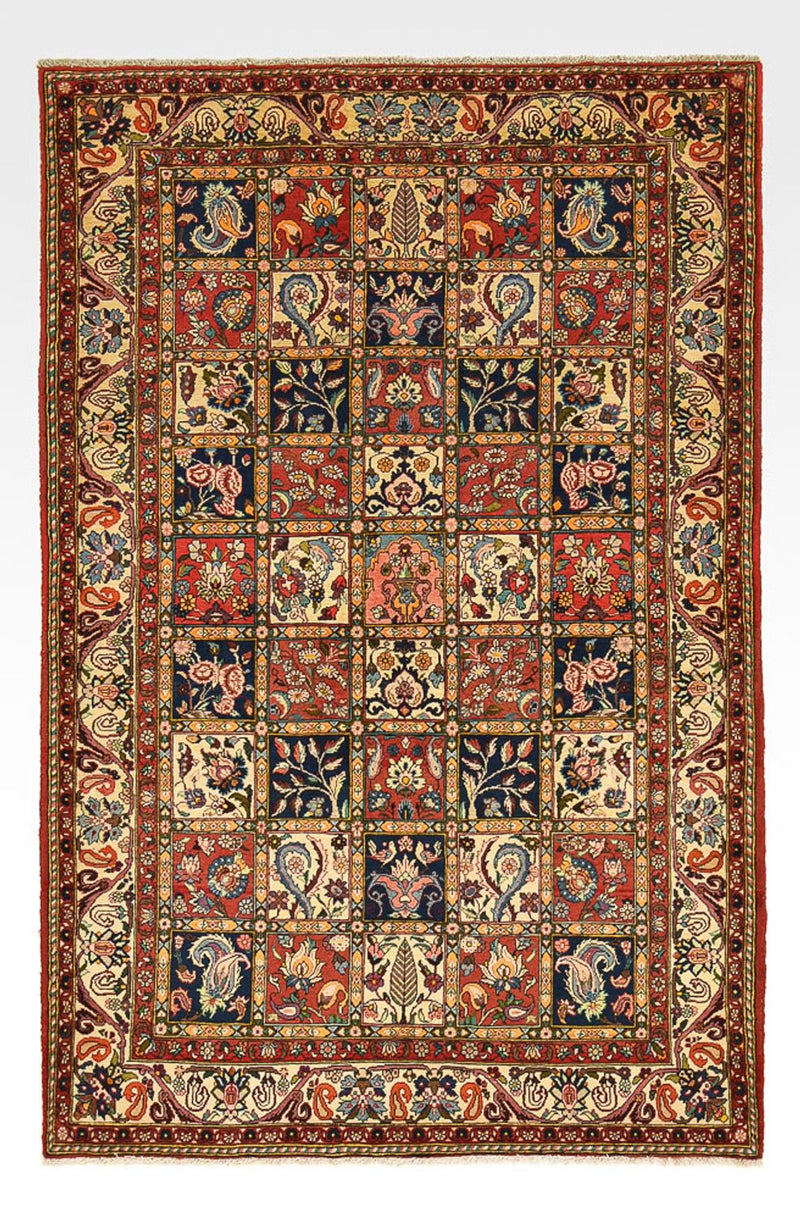 Persisk teppe - Nomadisk - 237 x 158 cm - flerfarget