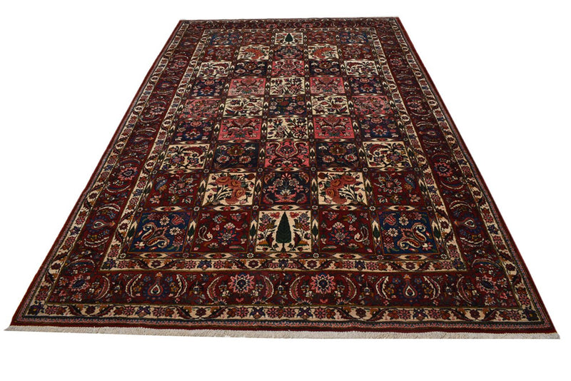 Persisk teppe - Nomadisk - 328 x 209 cm - flerfarget