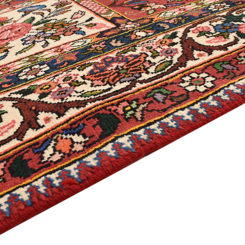 Persisk teppe - Nomadisk - 198 x 130 cm - flerfarget