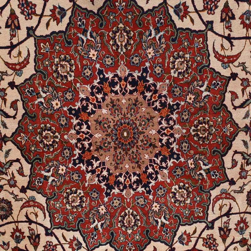 Persisk teppe - Isfahan - premium - 518 x 314 cm - krem