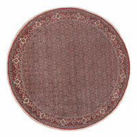 Persisk teppe - Bijar rundt  - 300 x 300 cm - mørk rød – product image