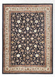 Persisk teppe - klassisk - Royal - 345 x 241 cm - mørkeblå