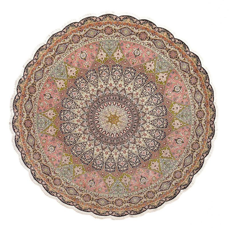 Tabriz - 50 Raj Teppe 250x250cm - Persisk teppe