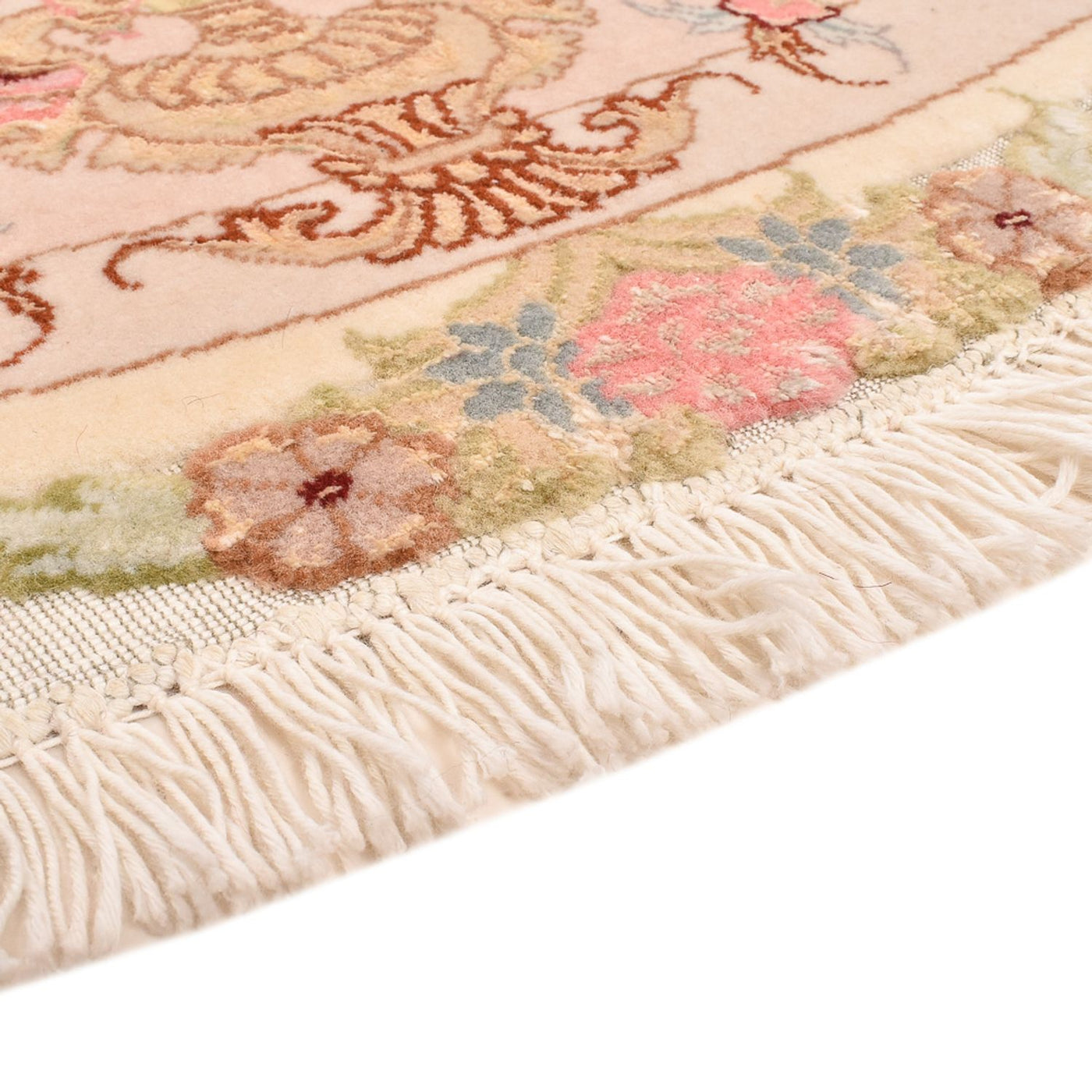 Tabriz - 50 Raj Teppe 143x143cm - Persisk teppe