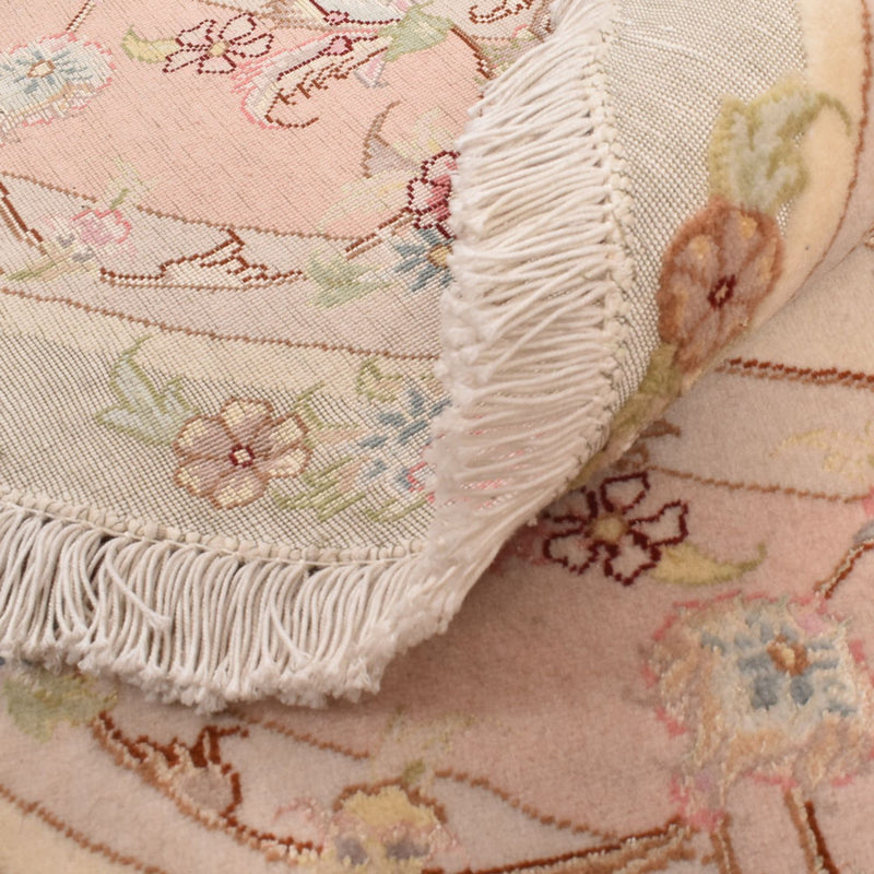 Tabriz - 50 Raj Teppe 143x143cm - Persisk teppe