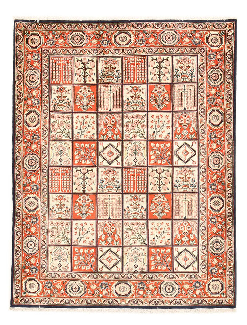 Persisk teppe - Nomadisk - 202 x 158 cm - flerfarget