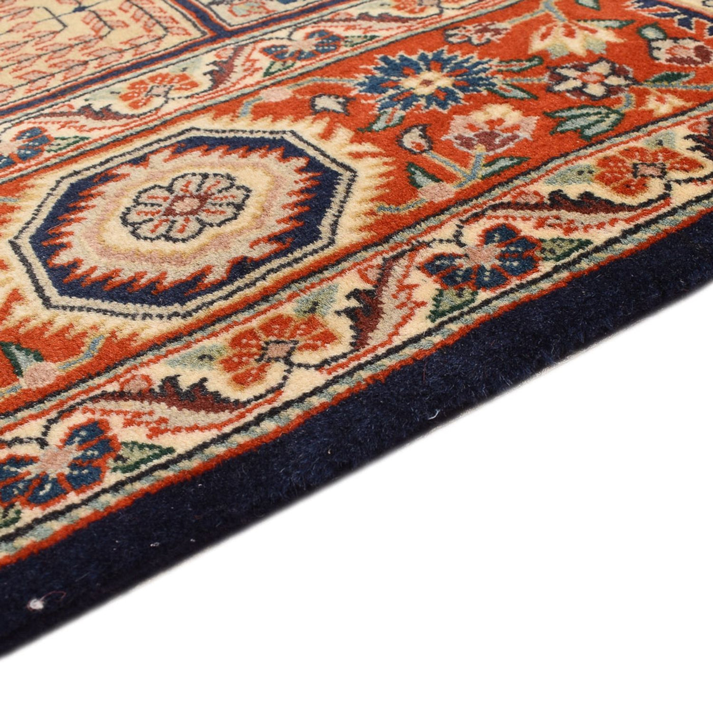 Persisk teppe - Nomadisk - 202 x 158 cm - flerfarget