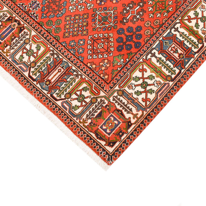 Persisk teppe - Nomadisk - 218 x 135 cm - lys rød