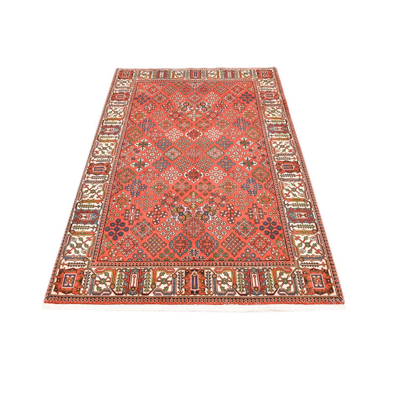 Persisk teppe - Nomadisk - 218 x 135 cm - lys rød