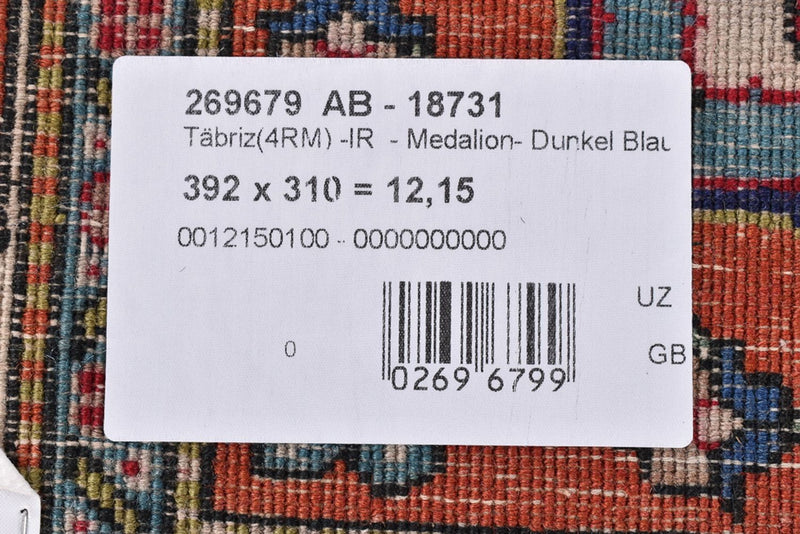Tabriz - 40 Raj Teppe 392x310cm - Persisk teppe