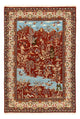 Qom Teppe 203x138cm - Persisk teppe