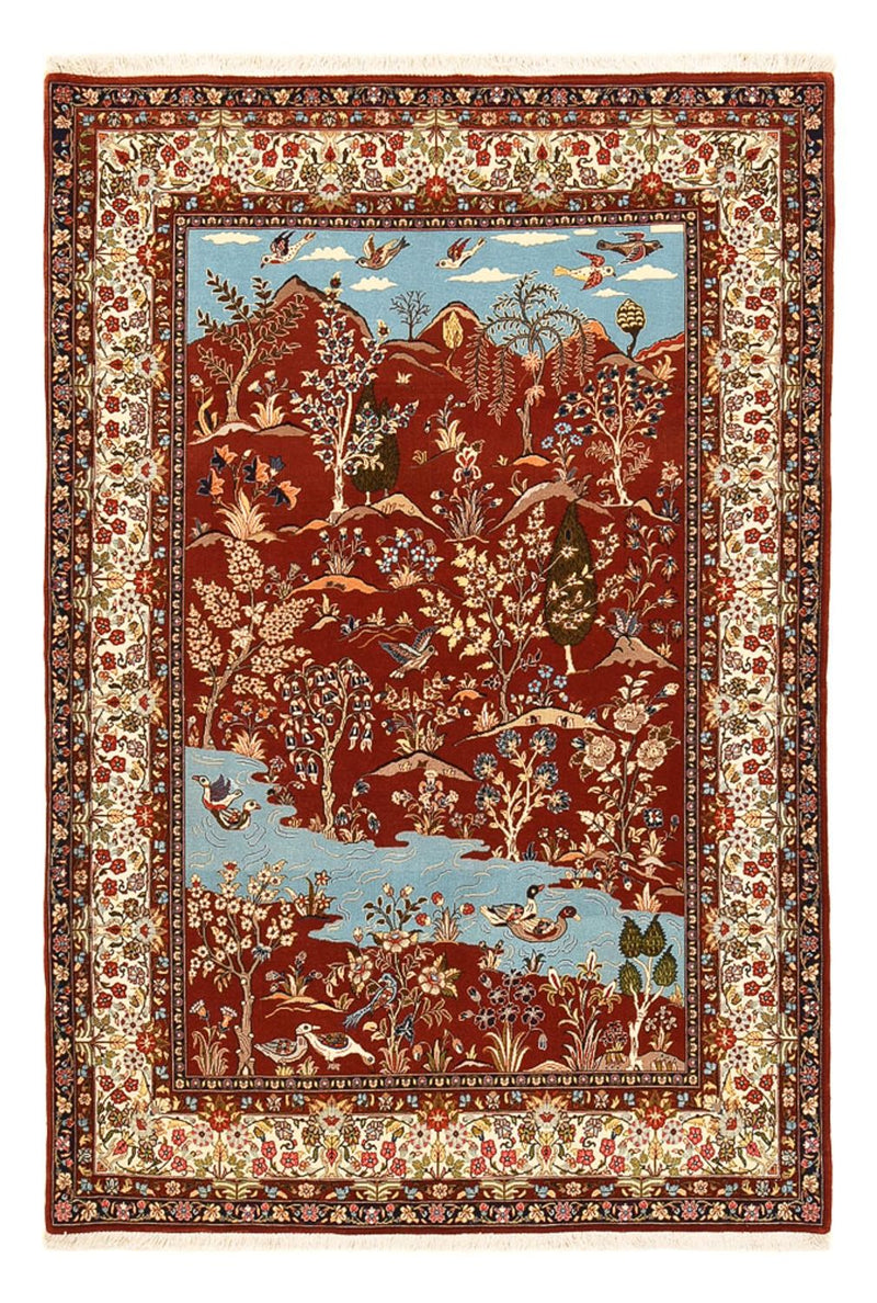 Qom Teppe 203x138cm - Persisk teppe
