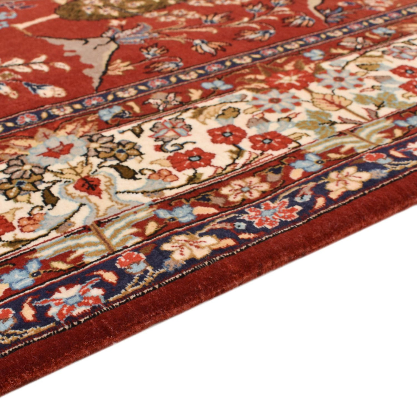 Qom Teppe 203x138cm - Persisk teppe