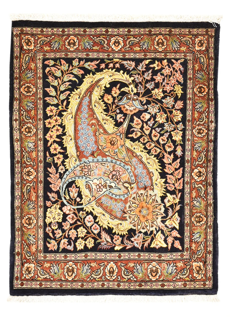 Qom Teppe 63x80cm - Persisk teppe