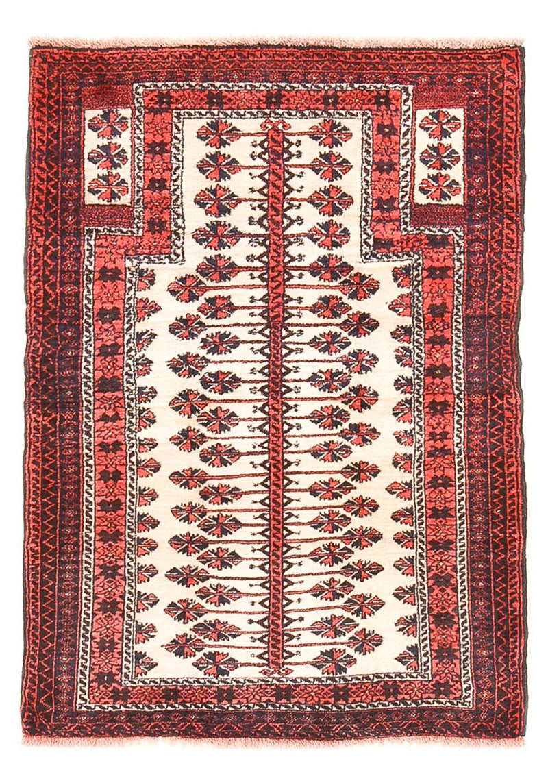 Balutsj-teppe - 133 x 97 cm - flerfarget