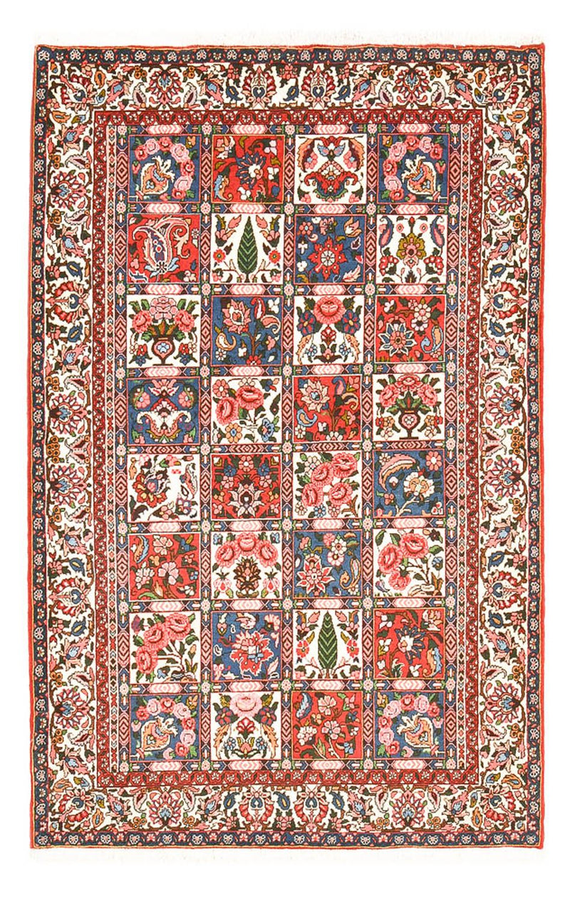 Persisk teppe - Nomadisk - 208 x 133 cm - flerfarget