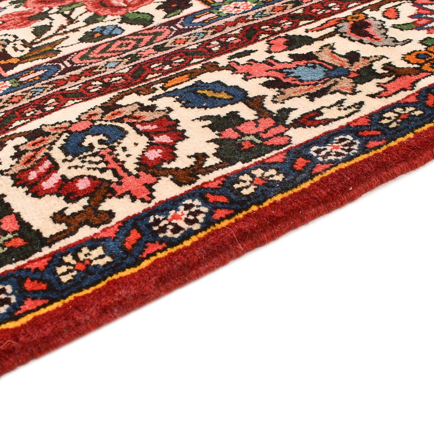 Persisk teppe - Nomadisk - 208 x 133 cm - flerfarget