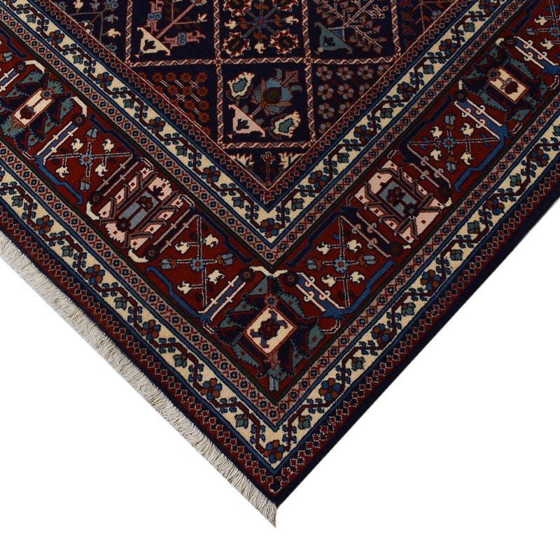 Persisk teppe - Nomadisk - 293 x 203 cm - vinrød