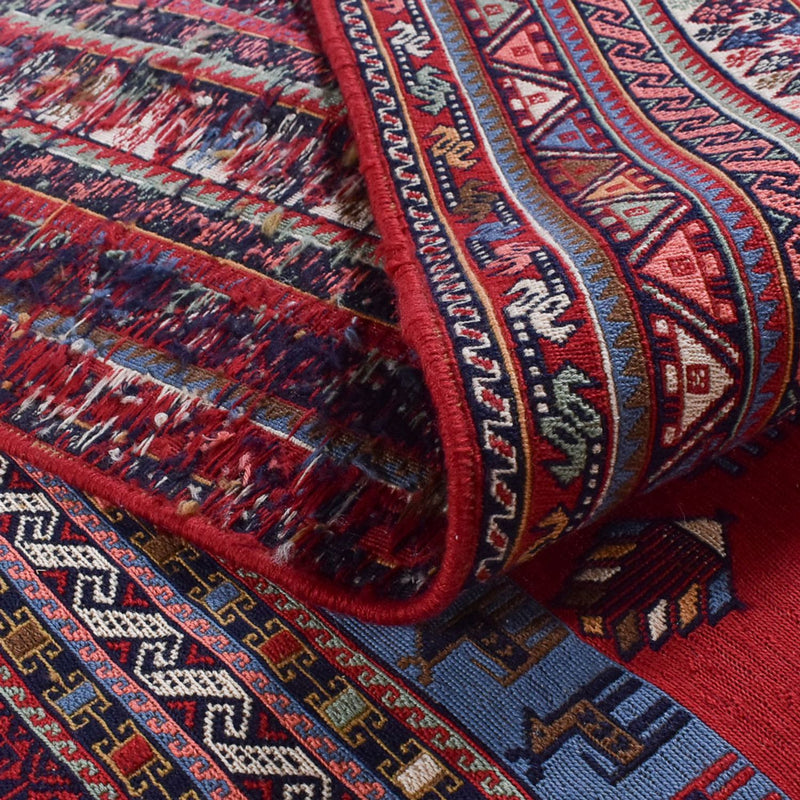 Kelimteppe - Orientalsk - 289 x 200 cm - flerfarget