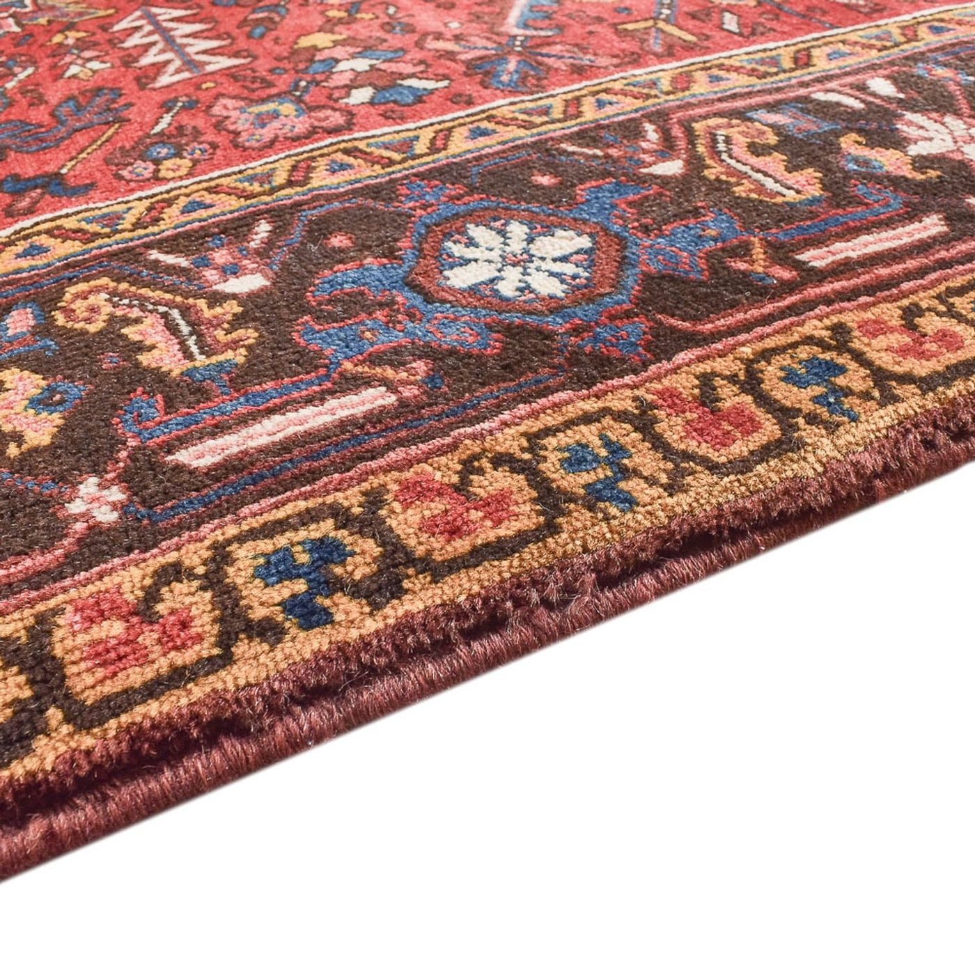 Persisk teppe - Nomadisk - 335 x 253 cm - rød