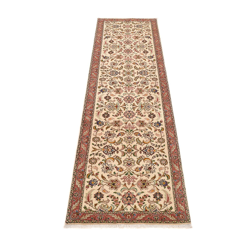 Løper Persisk teppe - Tabriz - Royal - 284 x 70 cm - beige