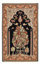 Persisk teppe - Ghom - Royal - 218 x 135 cm - mørkeblå