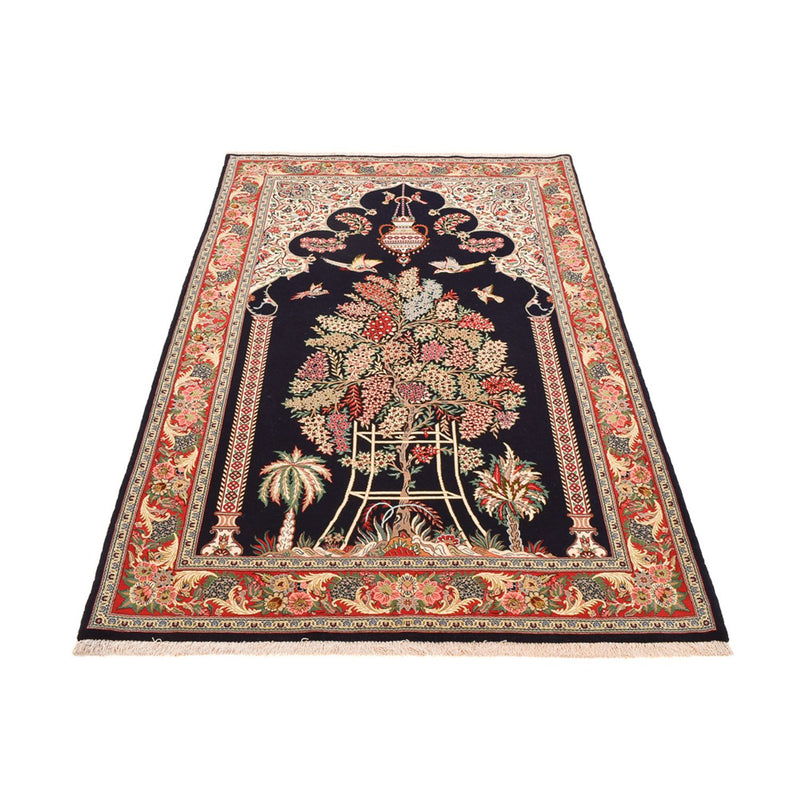 Persisk teppe - Ghom - Royal - 218 x 135 cm - mørkeblå