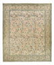 Persisk teppe - klassisk spesiell form  - 365 x 302 cm - lysegrønn