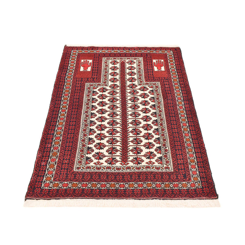 Balutsj-teppe - 143 x 99 cm - flerfarget