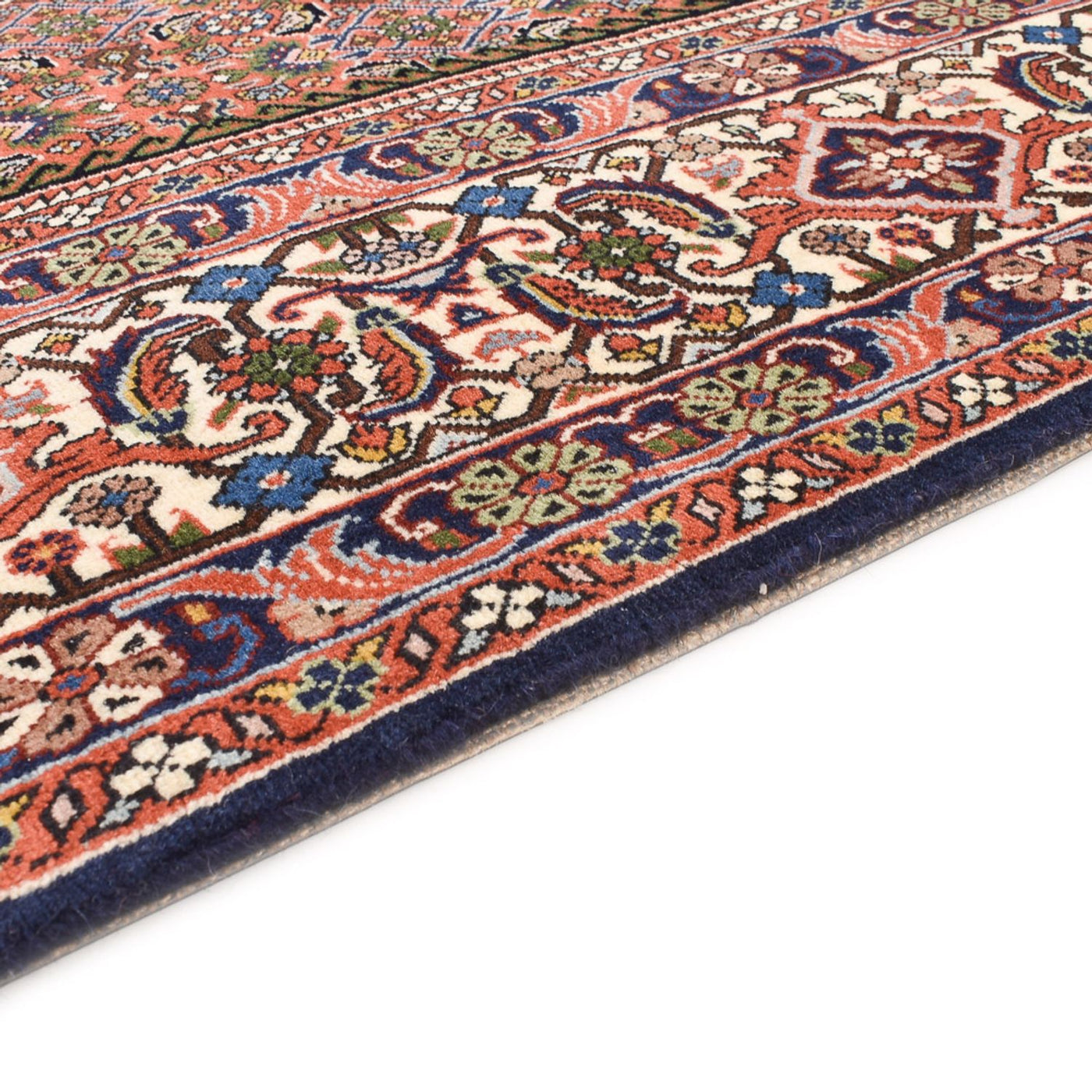 Persisk teppe - Bijar - 238 x 173 cm - rust