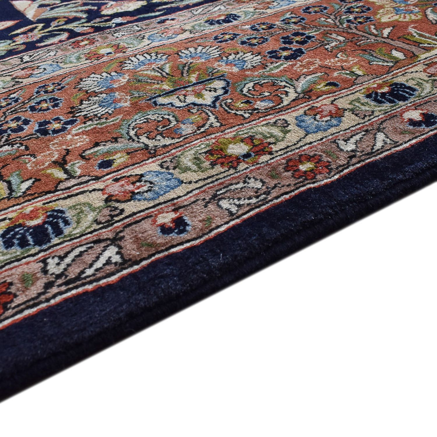 Persisk teppe - klassisk - Royal - 380 x 258 cm - mørkeblå