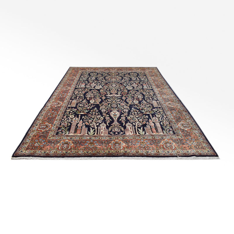 Persisk teppe - klassisk - Royal - 380 x 258 cm - mørkeblå