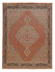 Persisk teppe - Tabriz - Royal - 200 x 152 cm - rød