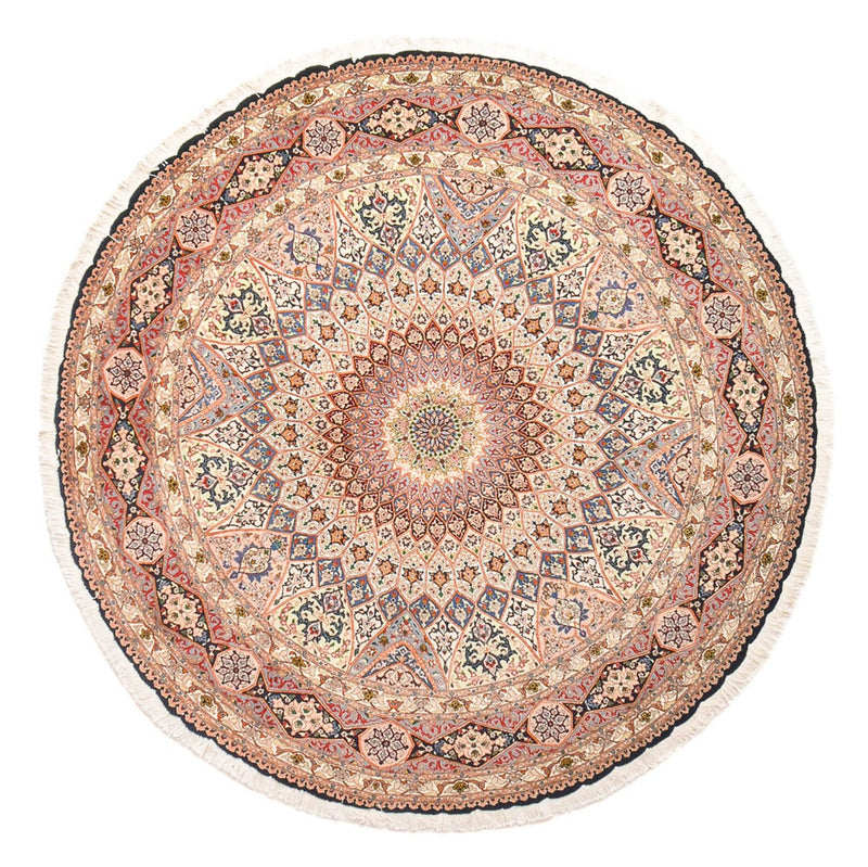 Tabriz - 50 Raj Teppe 250x250cm - Persisk teppe