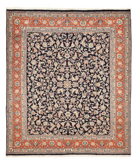 Persisk teppe - klassisk - 296 x 247 cm - mørkeblå – product image