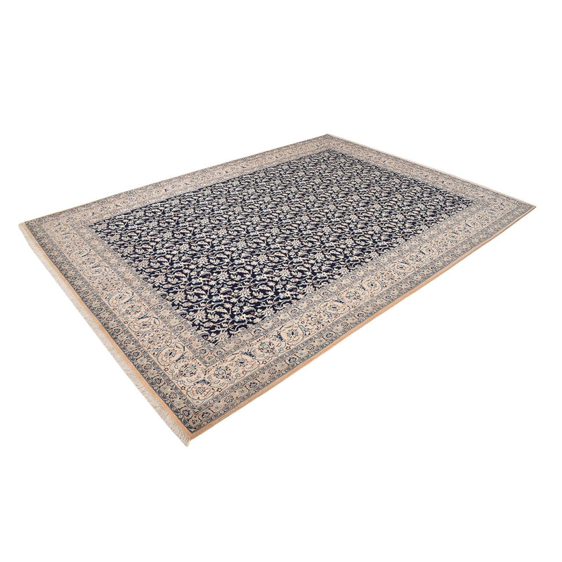 Persisk teppe - Nain - Premium - 351 x 253 cm - mørkeblå