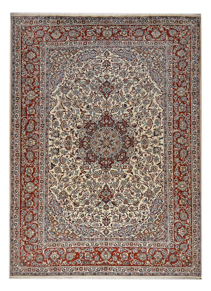 Persisk teppe - Keshan - 356 x 259 cm - rust