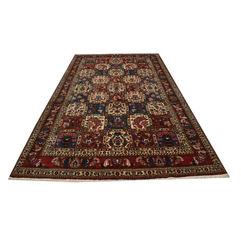 Persisk teppe - Nomadisk - 319 x 204 cm - flerfarget