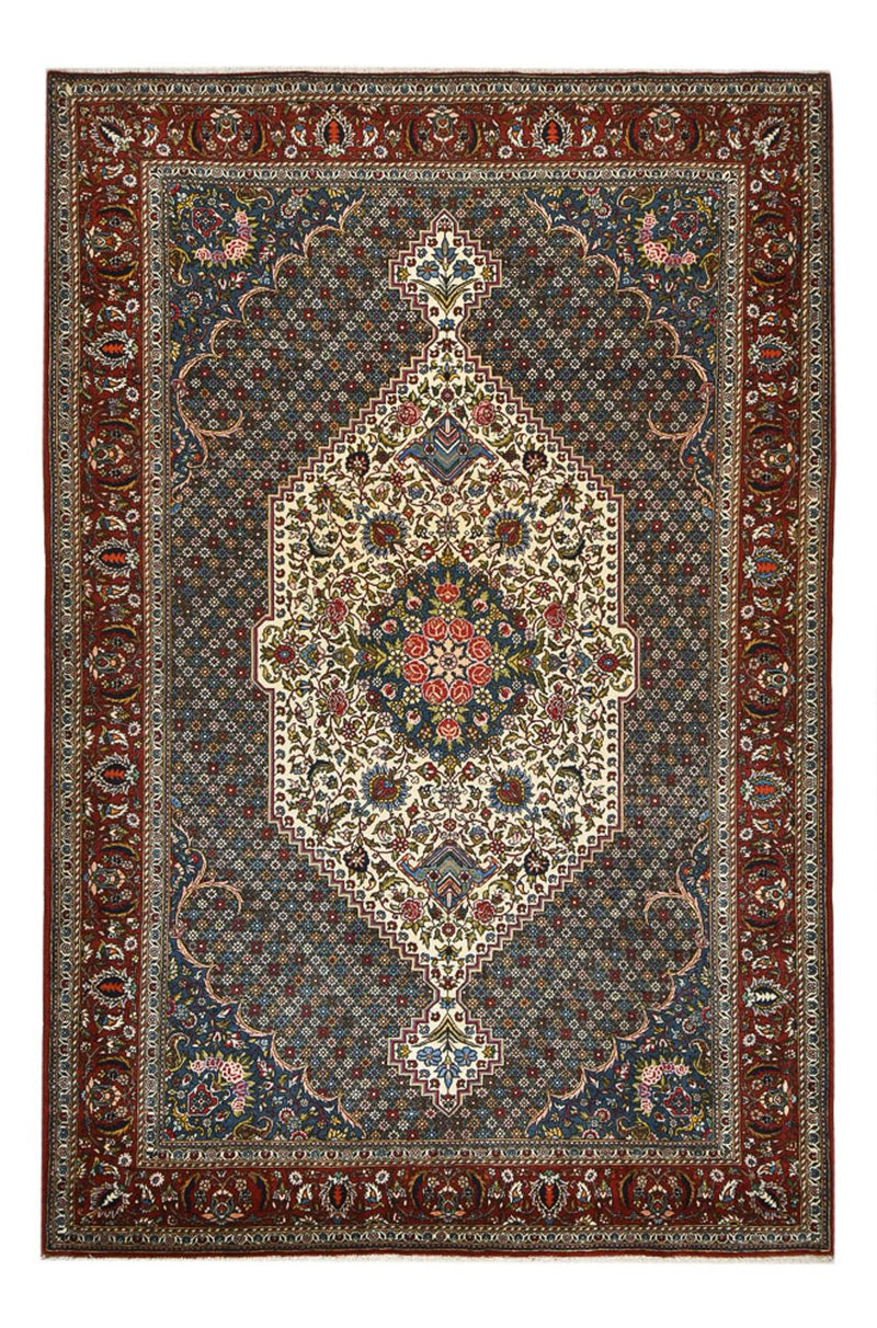 Persisk teppe - Nomadisk - 320 x 214 cm - mørkeblå