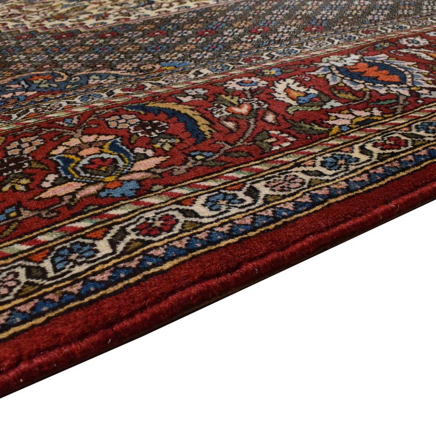 Persisk teppe - Nomadisk - 320 x 214 cm - mørkeblå