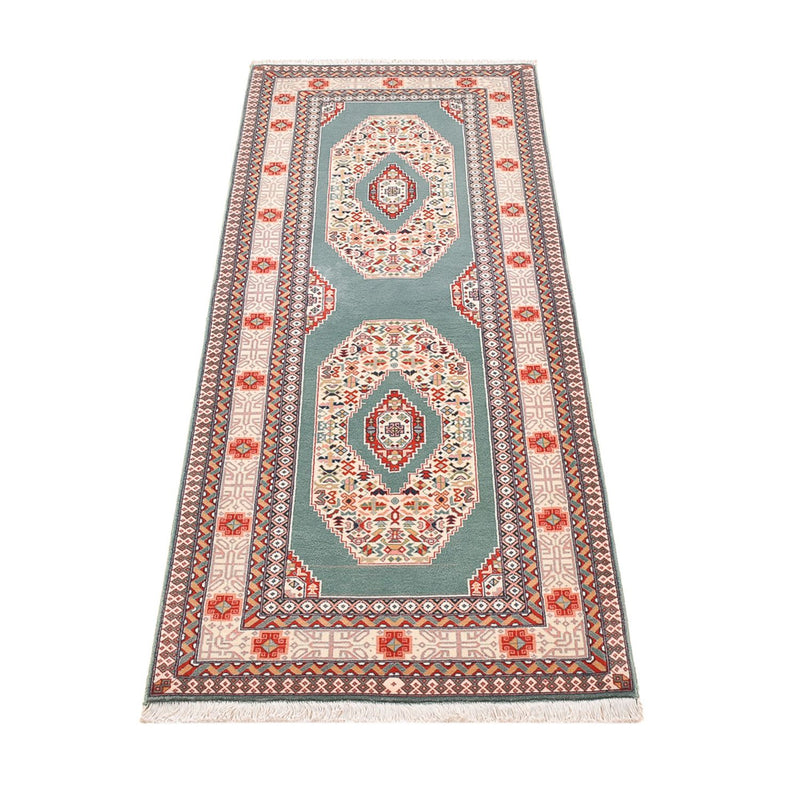 Løper Persisk teppe - Tabriz - Royal - 190 x 75 cm - flerfarget