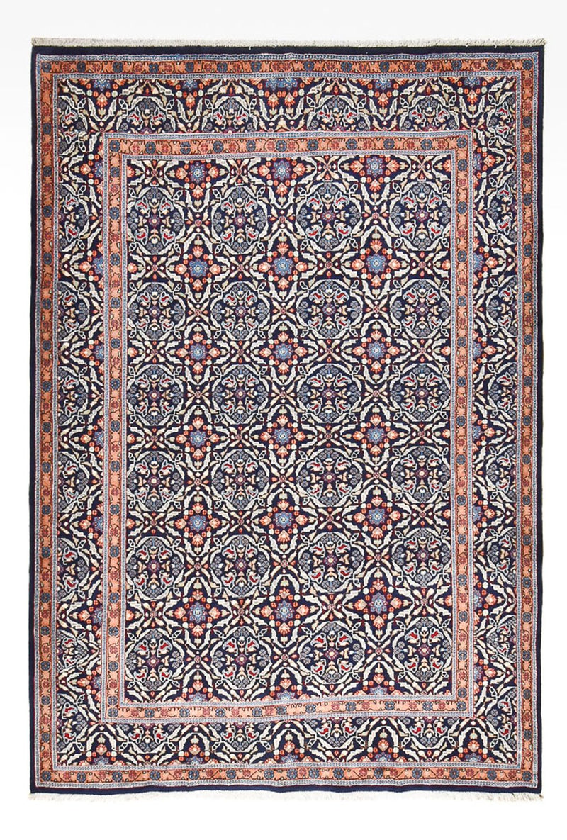 Persisk teppe - klassisk - 305 x 212 cm - mørkeblå