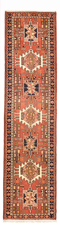 Løper Persisk teppe - Nomadisk - 286 x 71 cm - rød – product image