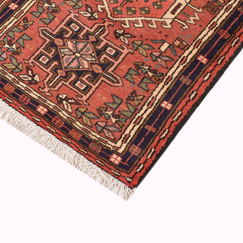 Løper Persisk teppe - Nomadisk - 270 x 68 cm - lys rød
